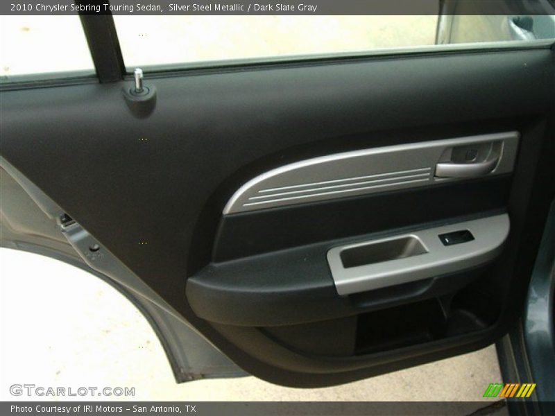 Silver Steel Metallic / Dark Slate Gray 2010 Chrysler Sebring Touring Sedan