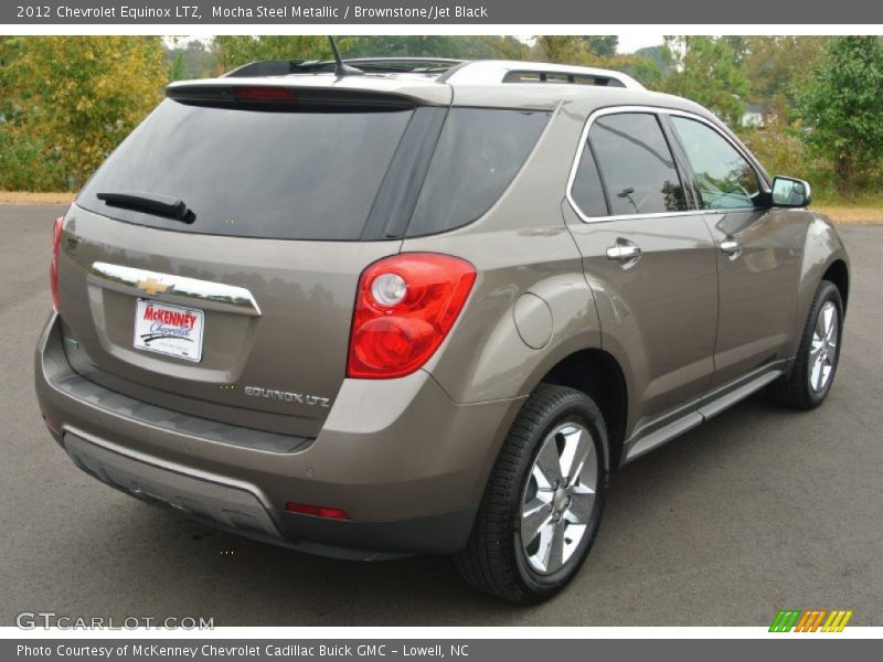 Mocha Steel Metallic / Brownstone/Jet Black 2012 Chevrolet Equinox LTZ