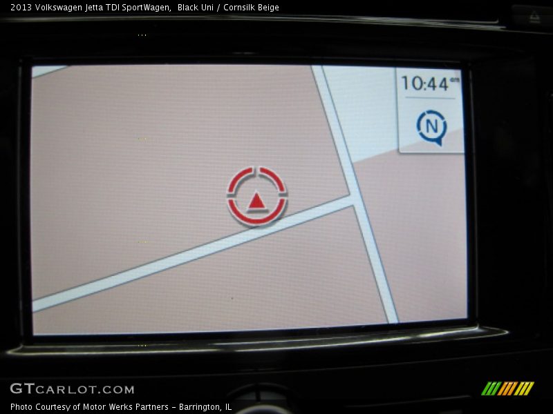 Black Uni / Cornsilk Beige 2013 Volkswagen Jetta TDI SportWagen