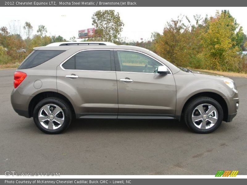 Mocha Steel Metallic / Brownstone/Jet Black 2012 Chevrolet Equinox LTZ