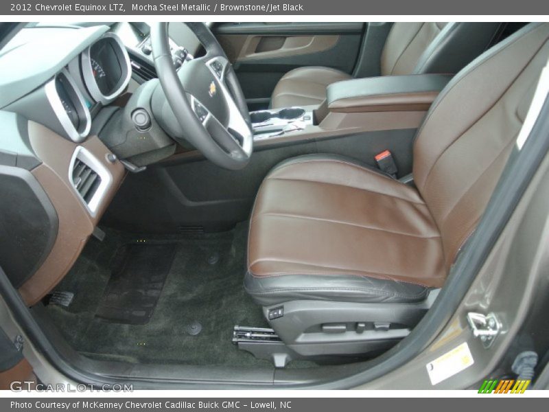 Mocha Steel Metallic / Brownstone/Jet Black 2012 Chevrolet Equinox LTZ