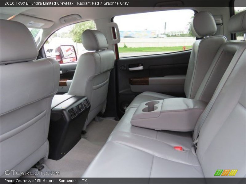 Radiant Red / Graphite Gray 2010 Toyota Tundra Limited CrewMax
