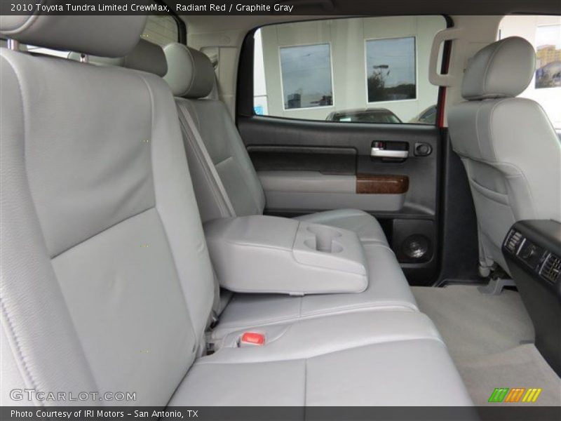 Radiant Red / Graphite Gray 2010 Toyota Tundra Limited CrewMax