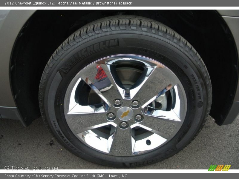 Mocha Steel Metallic / Brownstone/Jet Black 2012 Chevrolet Equinox LTZ