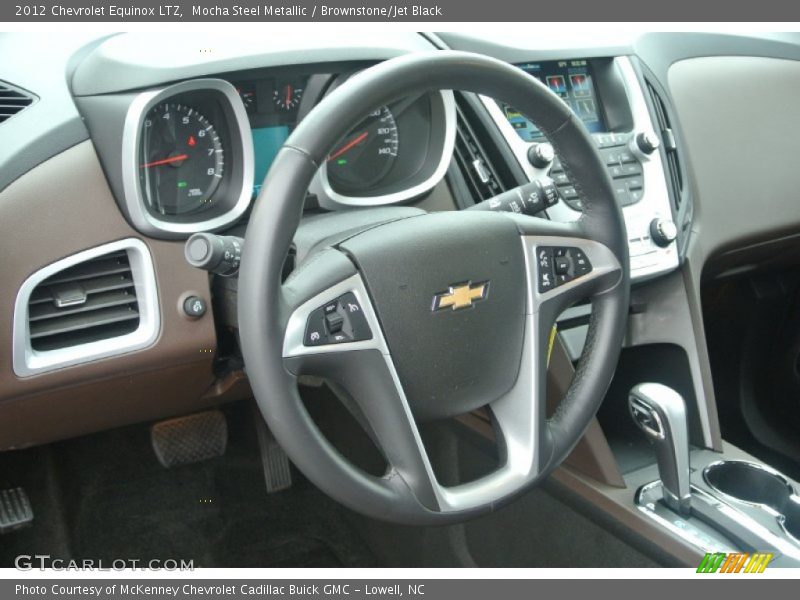 Mocha Steel Metallic / Brownstone/Jet Black 2012 Chevrolet Equinox LTZ