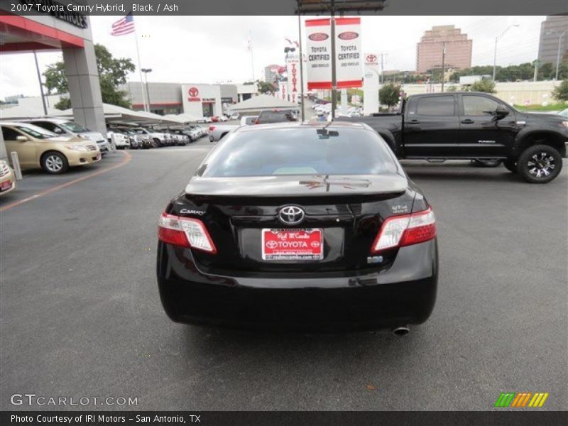 Black / Ash 2007 Toyota Camry Hybrid