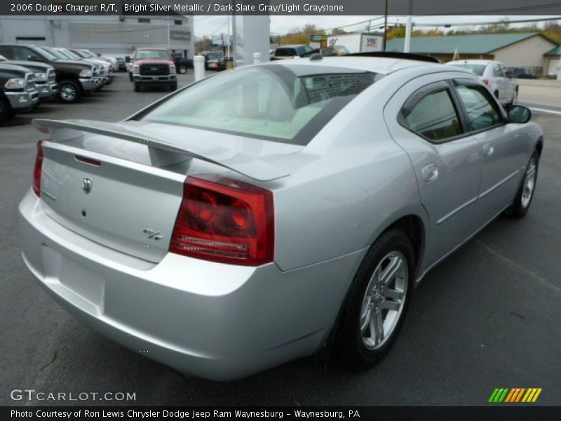 Bright Silver Metallic / Dark Slate Gray/Light Graystone 2006 Dodge Charger R/T
