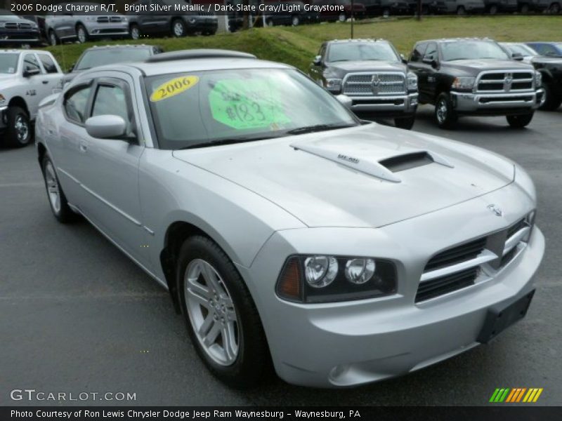 Bright Silver Metallic / Dark Slate Gray/Light Graystone 2006 Dodge Charger R/T