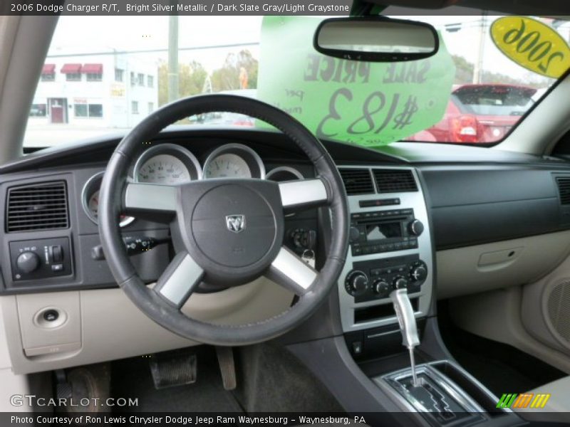 Bright Silver Metallic / Dark Slate Gray/Light Graystone 2006 Dodge Charger R/T