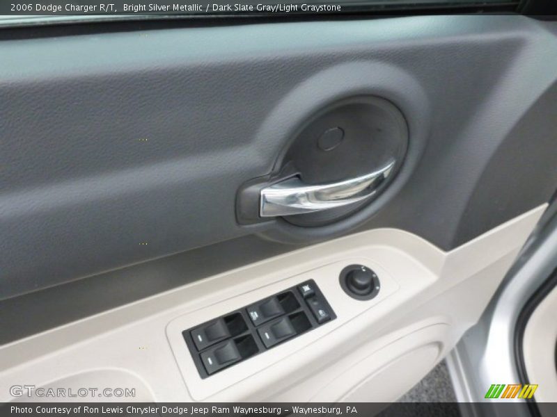 Bright Silver Metallic / Dark Slate Gray/Light Graystone 2006 Dodge Charger R/T
