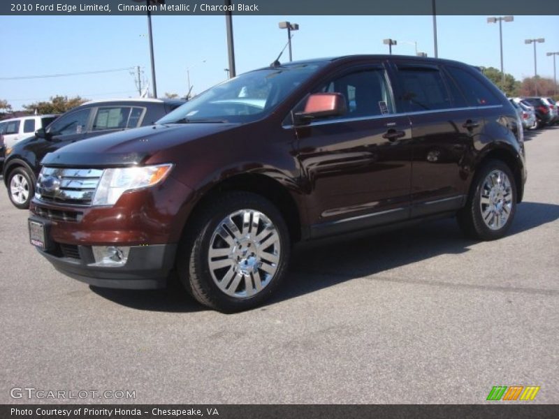 Cinnamon Metallic / Charcoal Black 2010 Ford Edge Limited