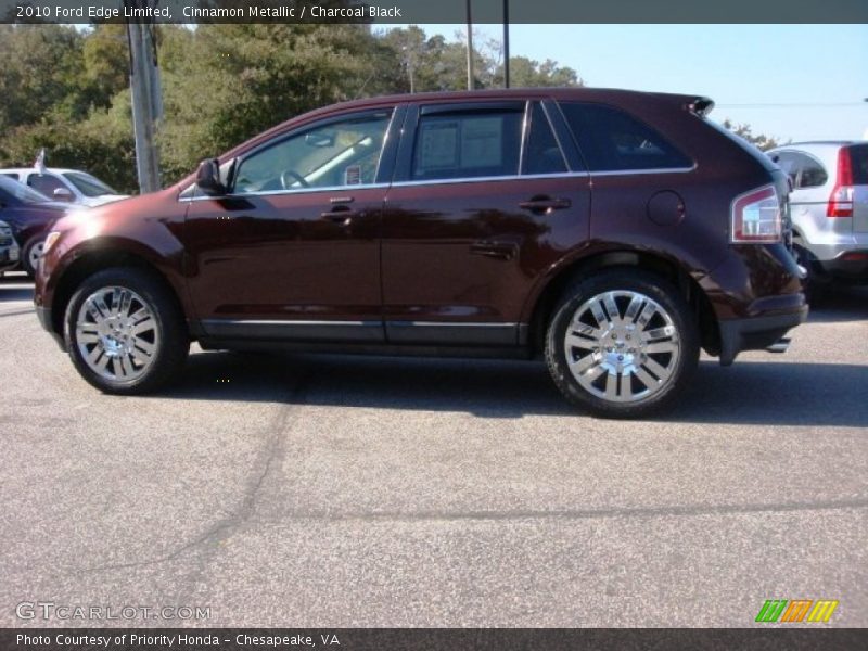 Cinnamon Metallic / Charcoal Black 2010 Ford Edge Limited