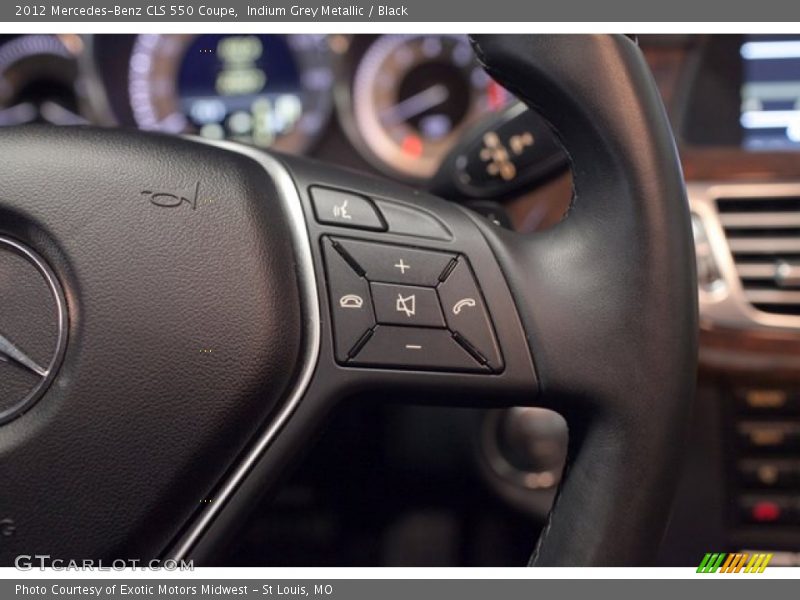 Controls of 2012 CLS 550 Coupe