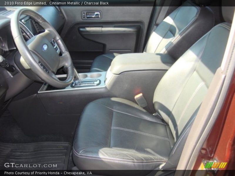 Cinnamon Metallic / Charcoal Black 2010 Ford Edge Limited