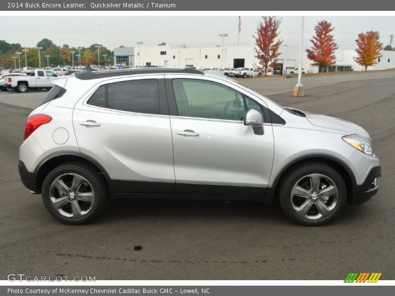  2014 Encore Leather Quicksilver Metallic