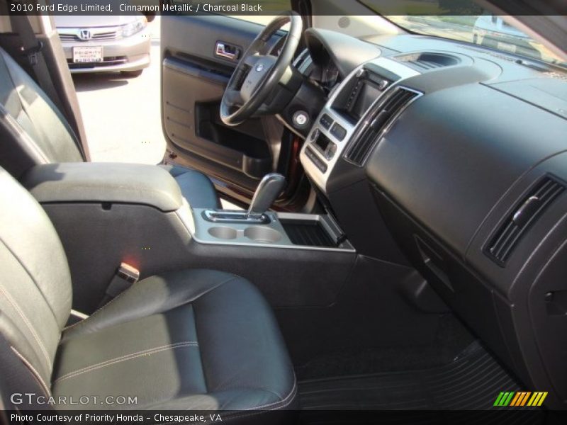 Cinnamon Metallic / Charcoal Black 2010 Ford Edge Limited