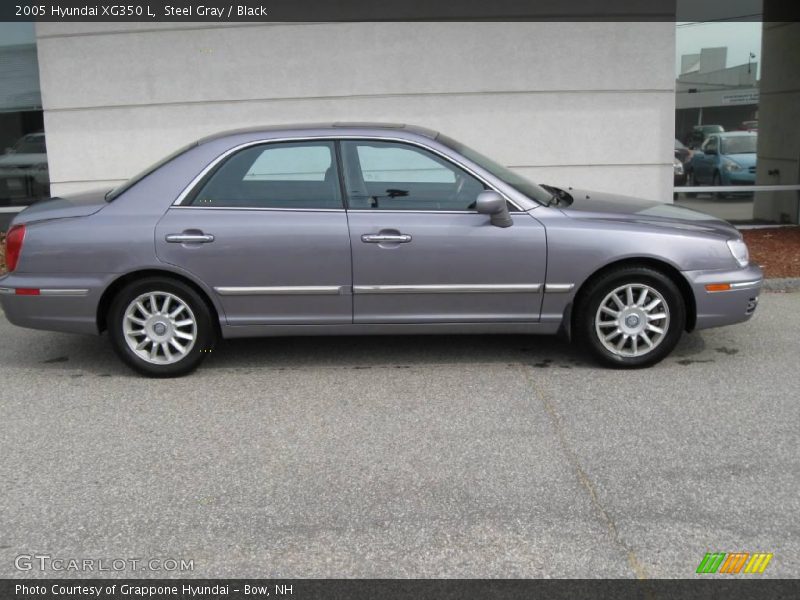 Steel Gray / Black 2005 Hyundai XG350 L