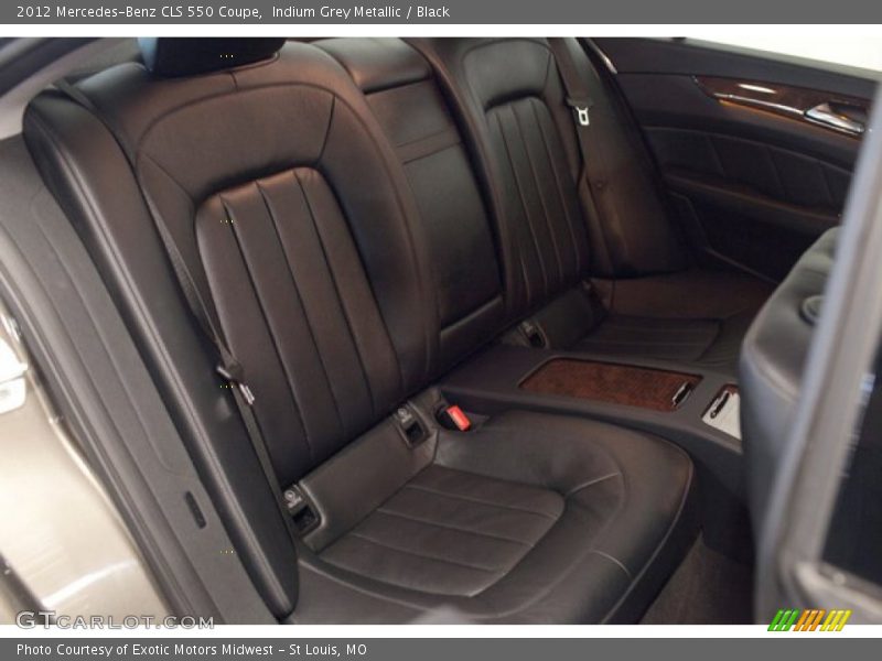 Rear Seat of 2012 CLS 550 Coupe