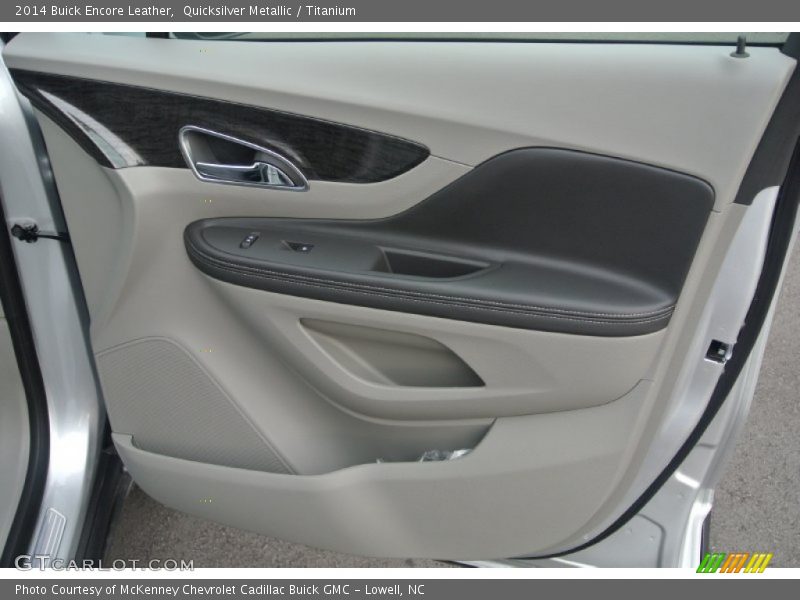 Quicksilver Metallic / Titanium 2014 Buick Encore Leather