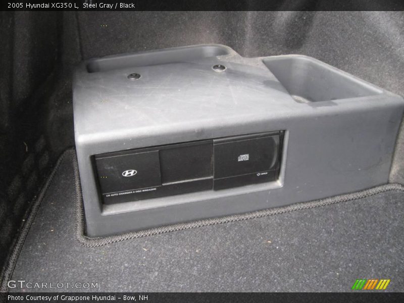 Steel Gray / Black 2005 Hyundai XG350 L
