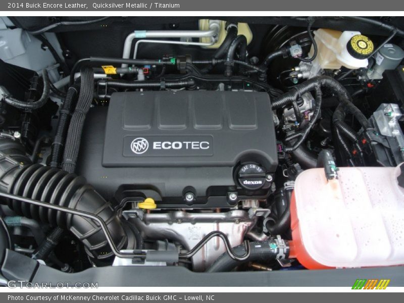  2014 Encore Leather Engine - 1.4 Liter Turbocharged DOHC 16-Valve VVT ECOTEC 4 Cylinder