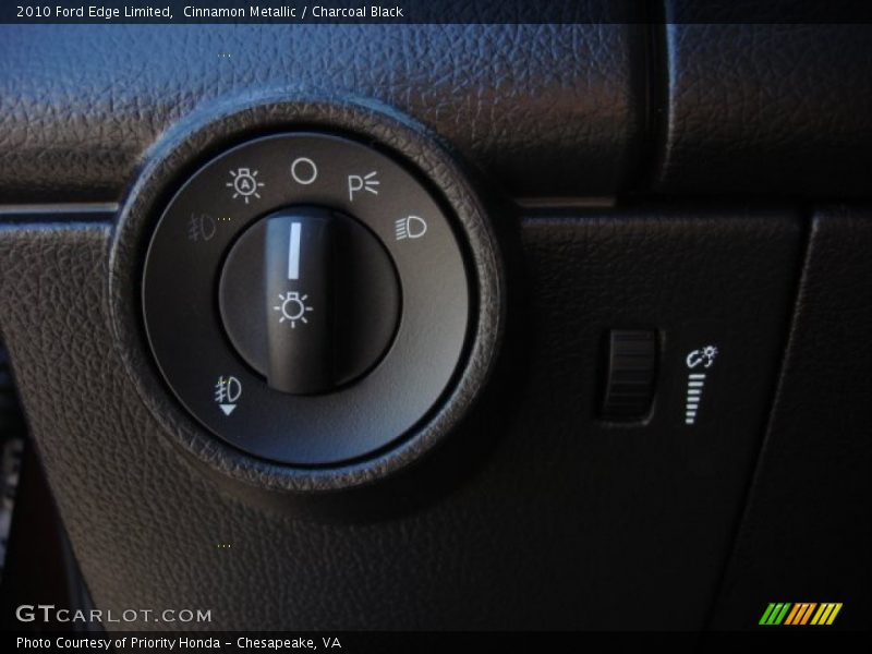 Cinnamon Metallic / Charcoal Black 2010 Ford Edge Limited