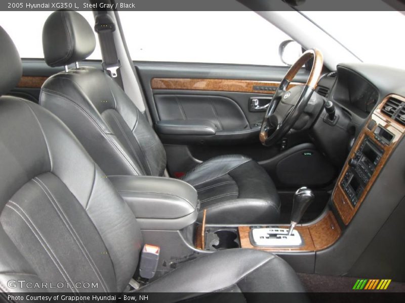Steel Gray / Black 2005 Hyundai XG350 L