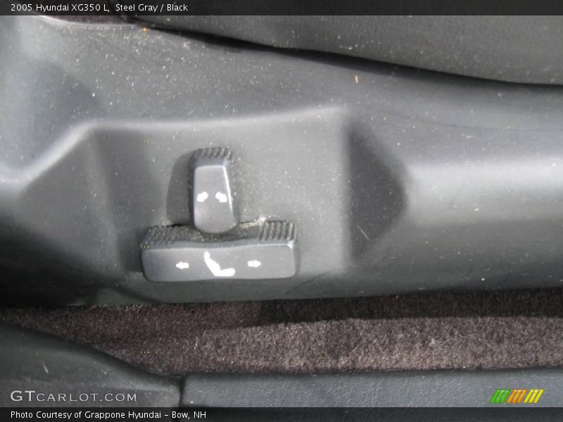 Steel Gray / Black 2005 Hyundai XG350 L
