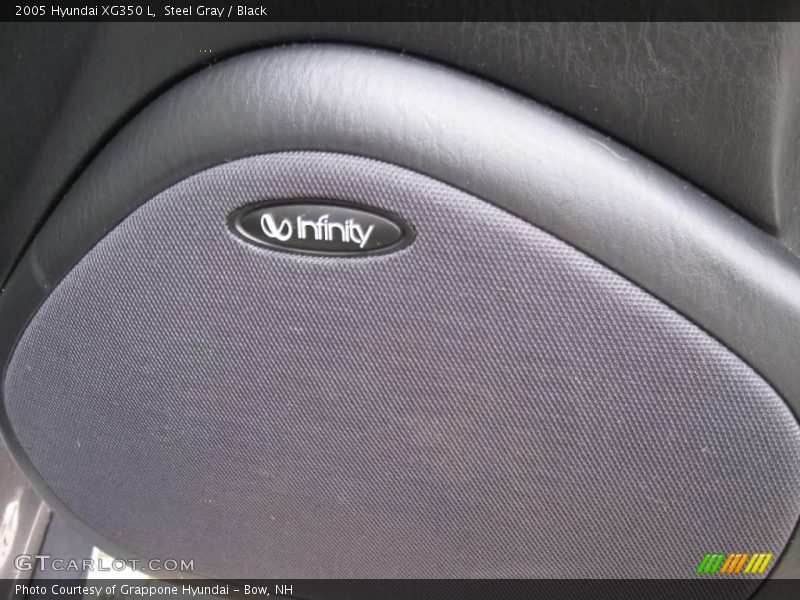 Steel Gray / Black 2005 Hyundai XG350 L