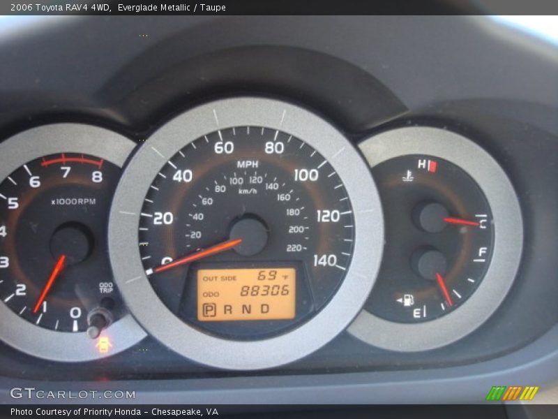 Everglade Metallic / Taupe 2006 Toyota RAV4 4WD