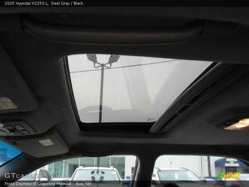 Steel Gray / Black 2005 Hyundai XG350 L
