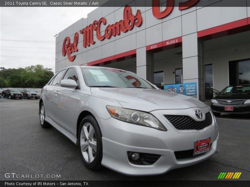 Classic Silver Metallic / Ash 2011 Toyota Camry SE