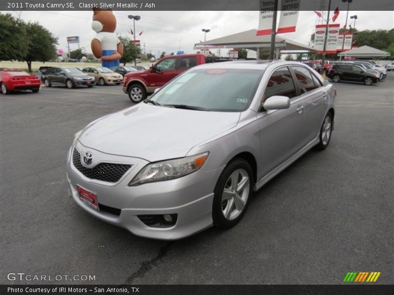 Classic Silver Metallic / Ash 2011 Toyota Camry SE