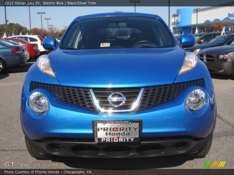 Electric Blue / Black/Silver Trim 2012 Nissan Juke SV