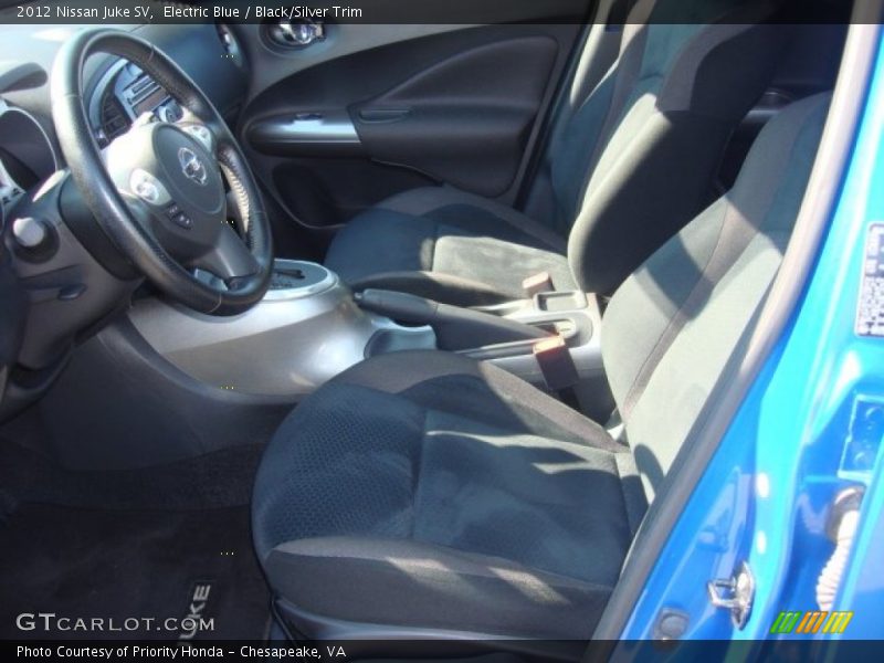 Electric Blue / Black/Silver Trim 2012 Nissan Juke SV