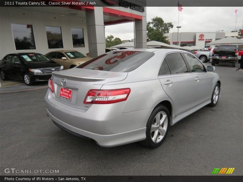 Classic Silver Metallic / Ash 2011 Toyota Camry SE