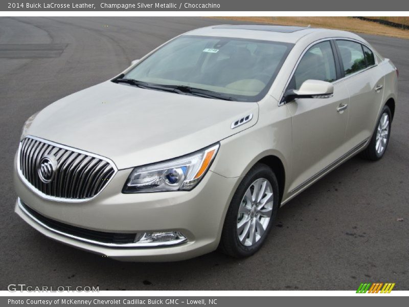 Champagne Silver Metallic / Choccachino 2014 Buick LaCrosse Leather