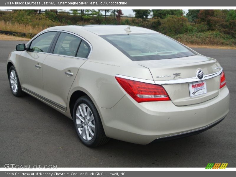 Champagne Silver Metallic / Choccachino 2014 Buick LaCrosse Leather