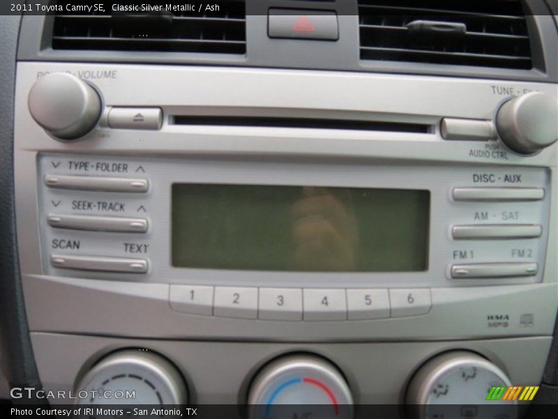 Classic Silver Metallic / Ash 2011 Toyota Camry SE