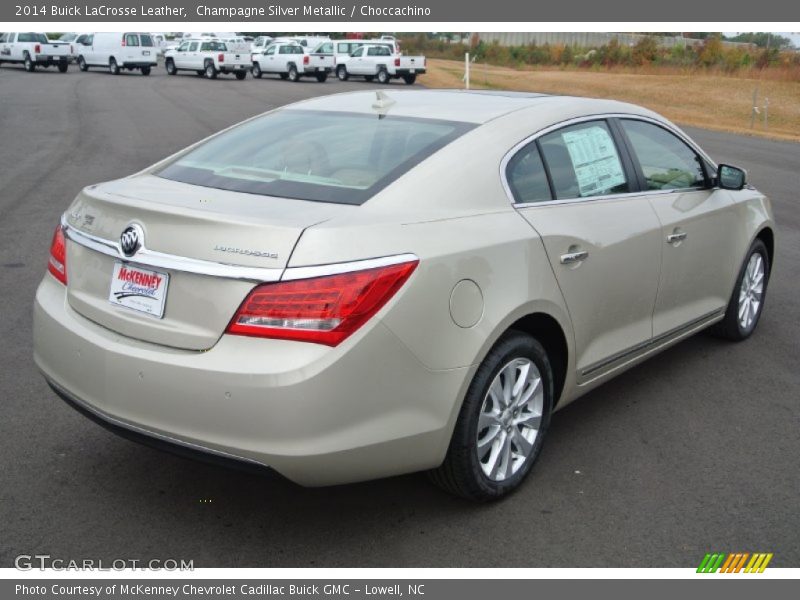 Champagne Silver Metallic / Choccachino 2014 Buick LaCrosse Leather