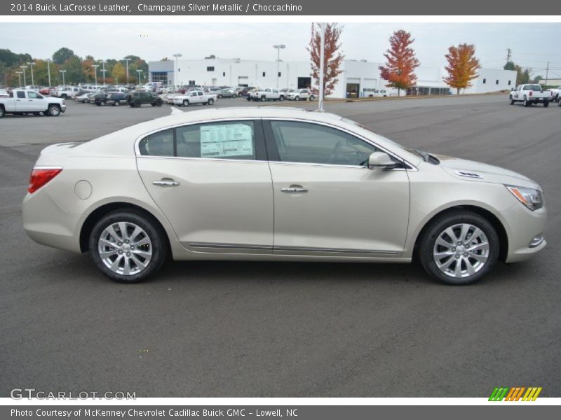 Champagne Silver Metallic / Choccachino 2014 Buick LaCrosse Leather
