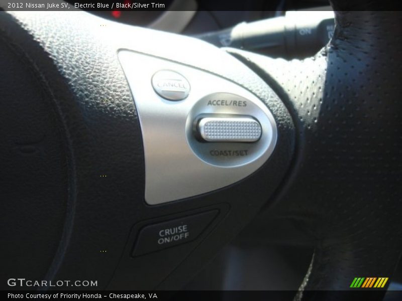 Electric Blue / Black/Silver Trim 2012 Nissan Juke SV