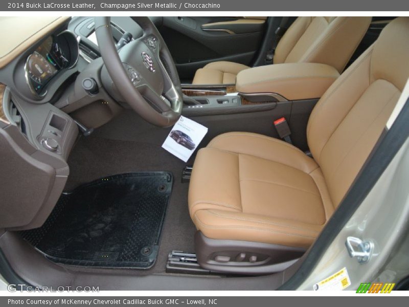 Champagne Silver Metallic / Choccachino 2014 Buick LaCrosse Leather