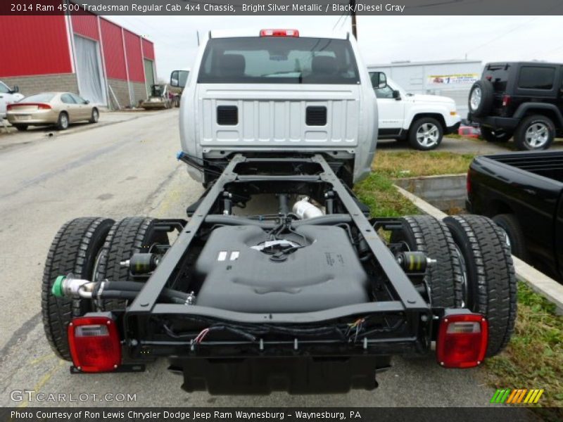 Bright Silver Metallic / Black/Diesel Gray 2014 Ram 4500 Tradesman Regular Cab 4x4 Chassis
