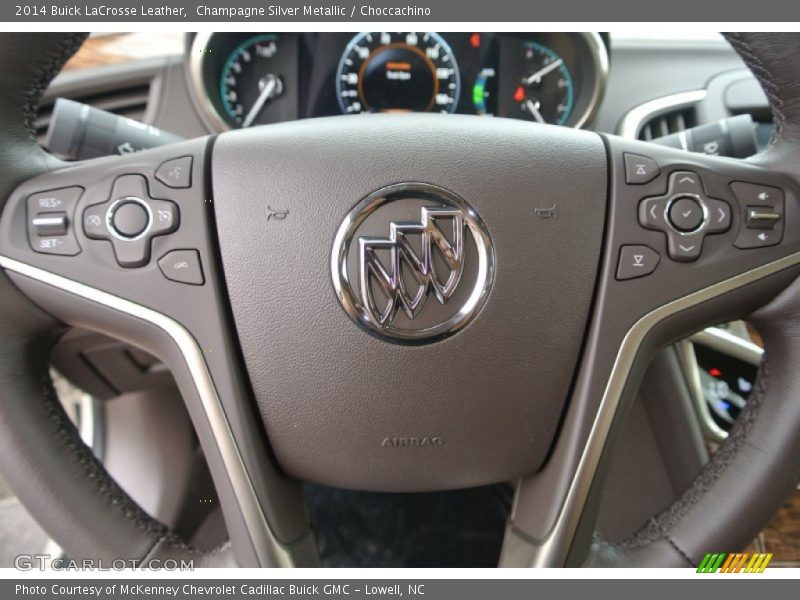 Champagne Silver Metallic / Choccachino 2014 Buick LaCrosse Leather