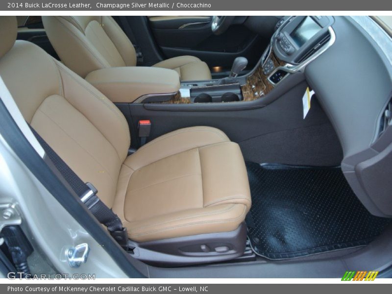 Champagne Silver Metallic / Choccachino 2014 Buick LaCrosse Leather