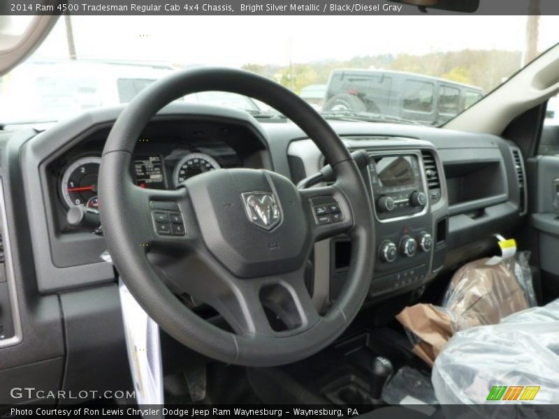 Dashboard of 2014 4500 Tradesman Regular Cab 4x4 Chassis