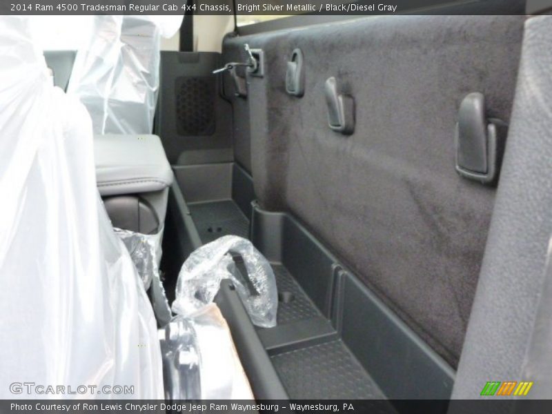 Bright Silver Metallic / Black/Diesel Gray 2014 Ram 4500 Tradesman Regular Cab 4x4 Chassis