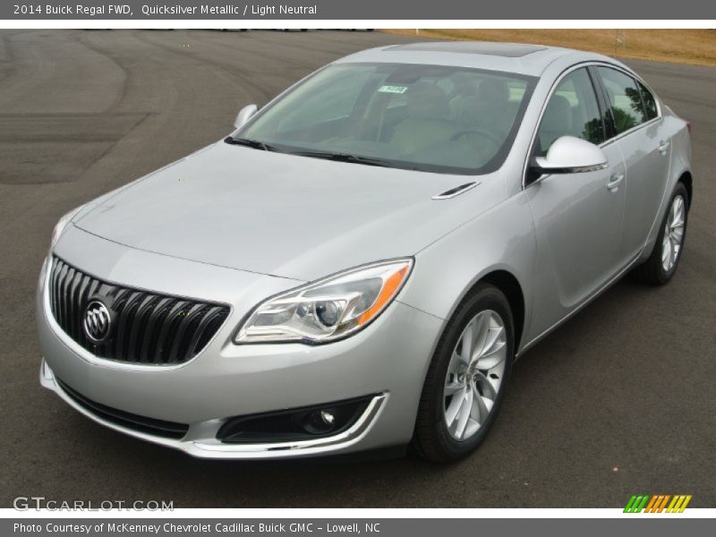 Quicksilver Metallic / Light Neutral 2014 Buick Regal FWD