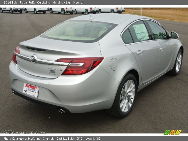 Quicksilver Metallic / Light Neutral 2014 Buick Regal FWD